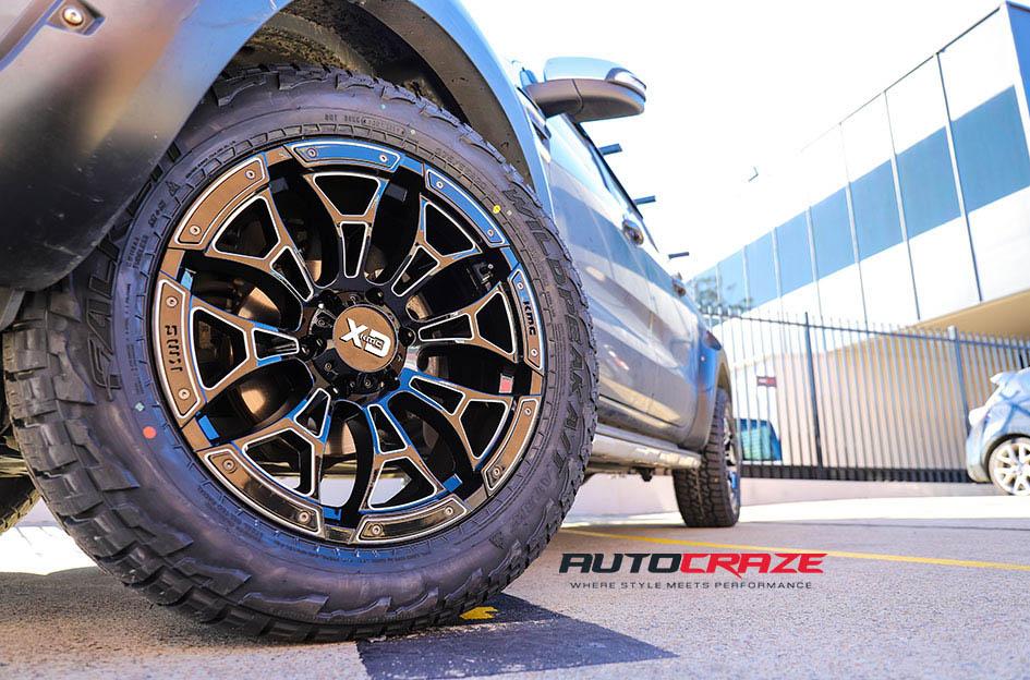 FORD RANGER BONEYARD GLOSS BLACK MILLED